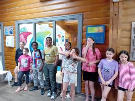 What a joyful image from our recent support of Young Carers